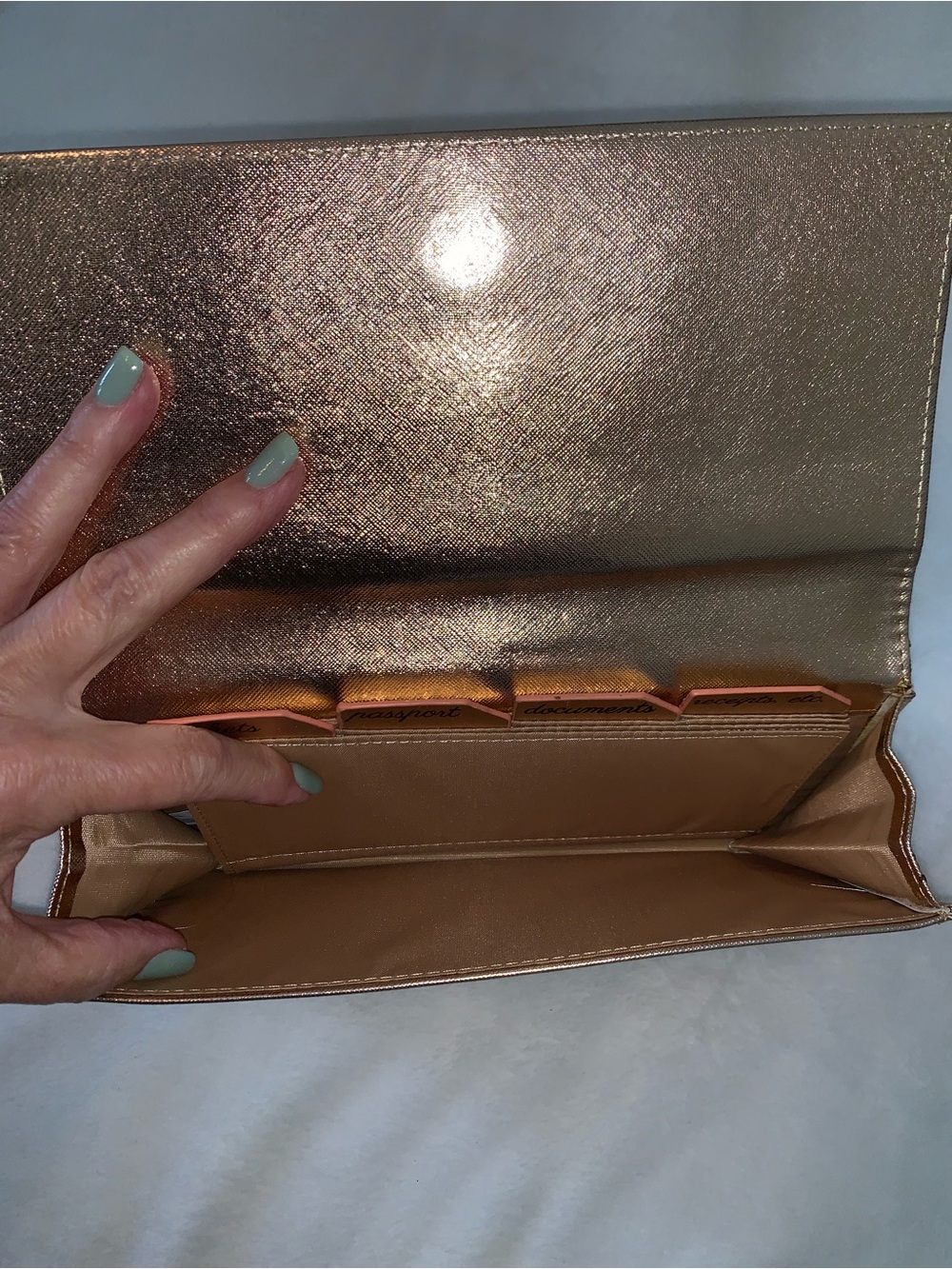 FILE & FLY PASSPORT BOARDING PASS TRAVEL WALLET - Picture 5 of 14